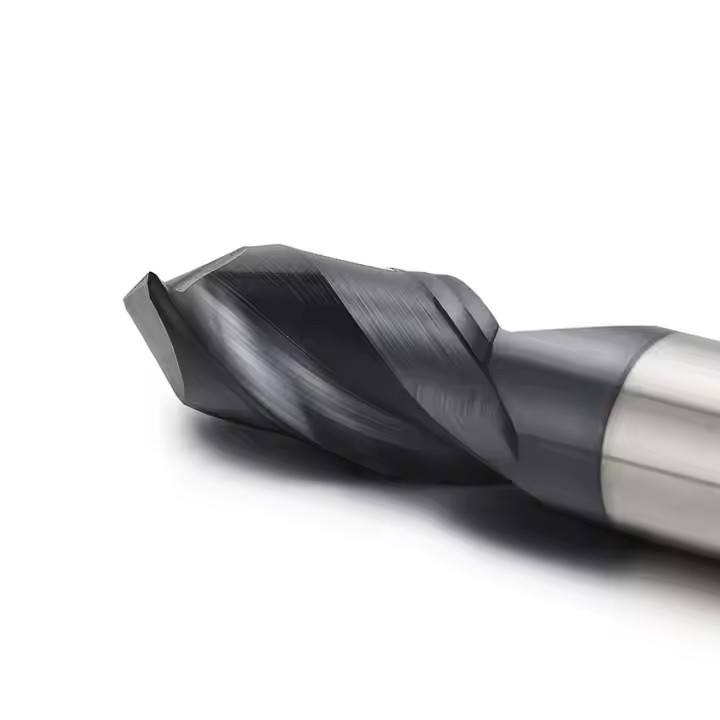 Eitfs Carbide Spot Drill Bit 90° TIALN/ALTIN Coating For High Hardness Metal Or Quenching Material